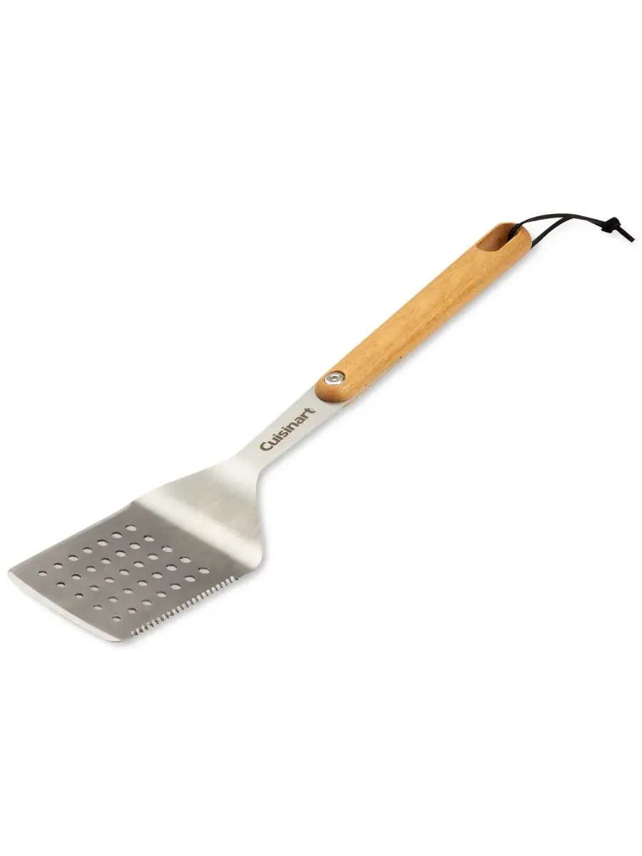 Набор инструментов для гриля из ясеня, состоящий из 4 предметов Cuisinart, Wood/Stainless Steel — изображение 4 из 10