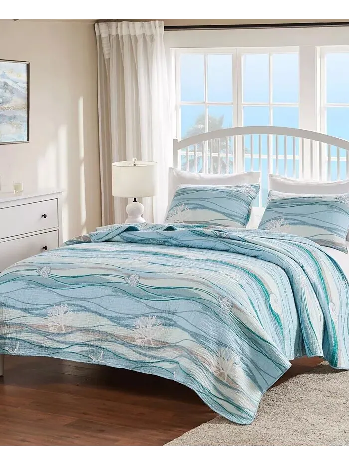Комплект одеял Maui, 3 предмета Greenland Home Fashions — изображение 2 из 4