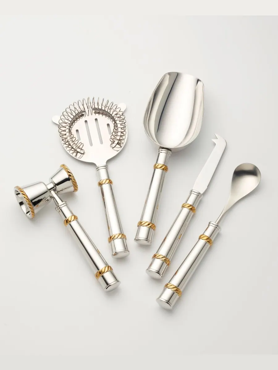 Набор металлических ломов Roseland, 5 штук Reed & Barton, цвет metallic and no color — изображение 2 из 5