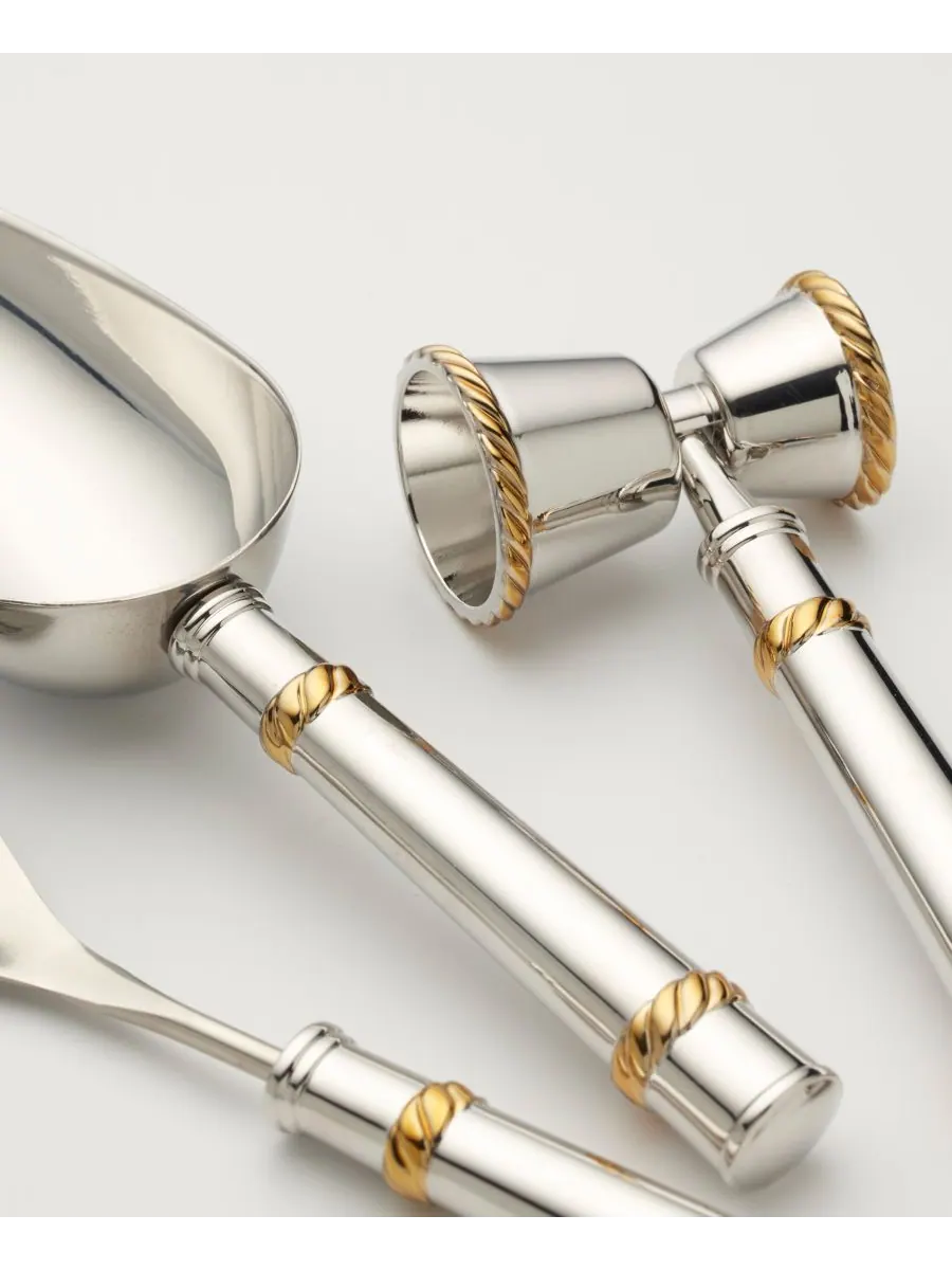 Набор металлических ломов Roseland, 5 штук Reed & Barton, цвет metallic and no color — изображение 4 из 5