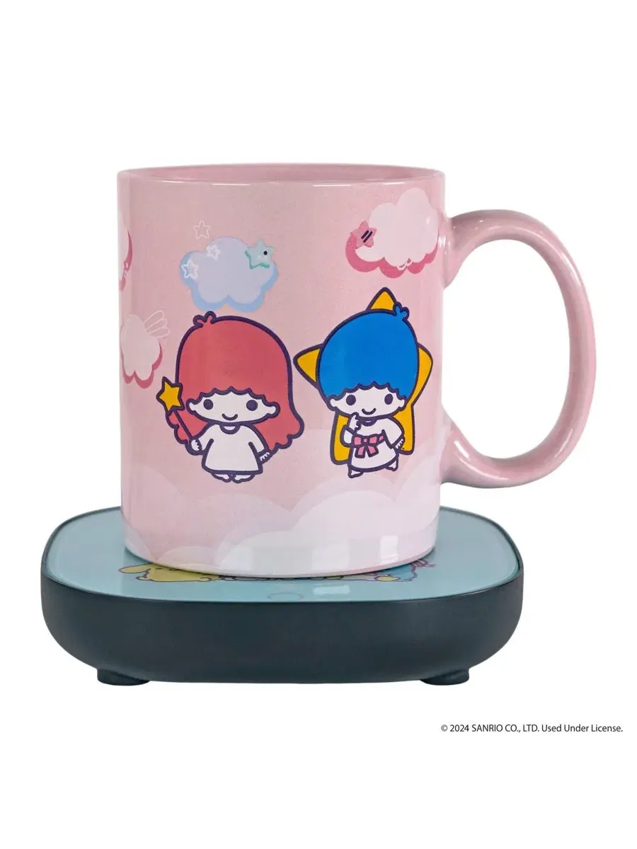 Подогреватель для кружки с кружкой Little Twin Stars Uncanny Brands