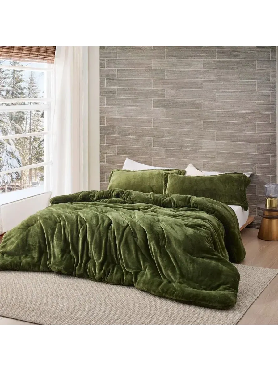 Комплект стеганого одеяла Me Sooo Comfy Coma Inducer, Pesto
