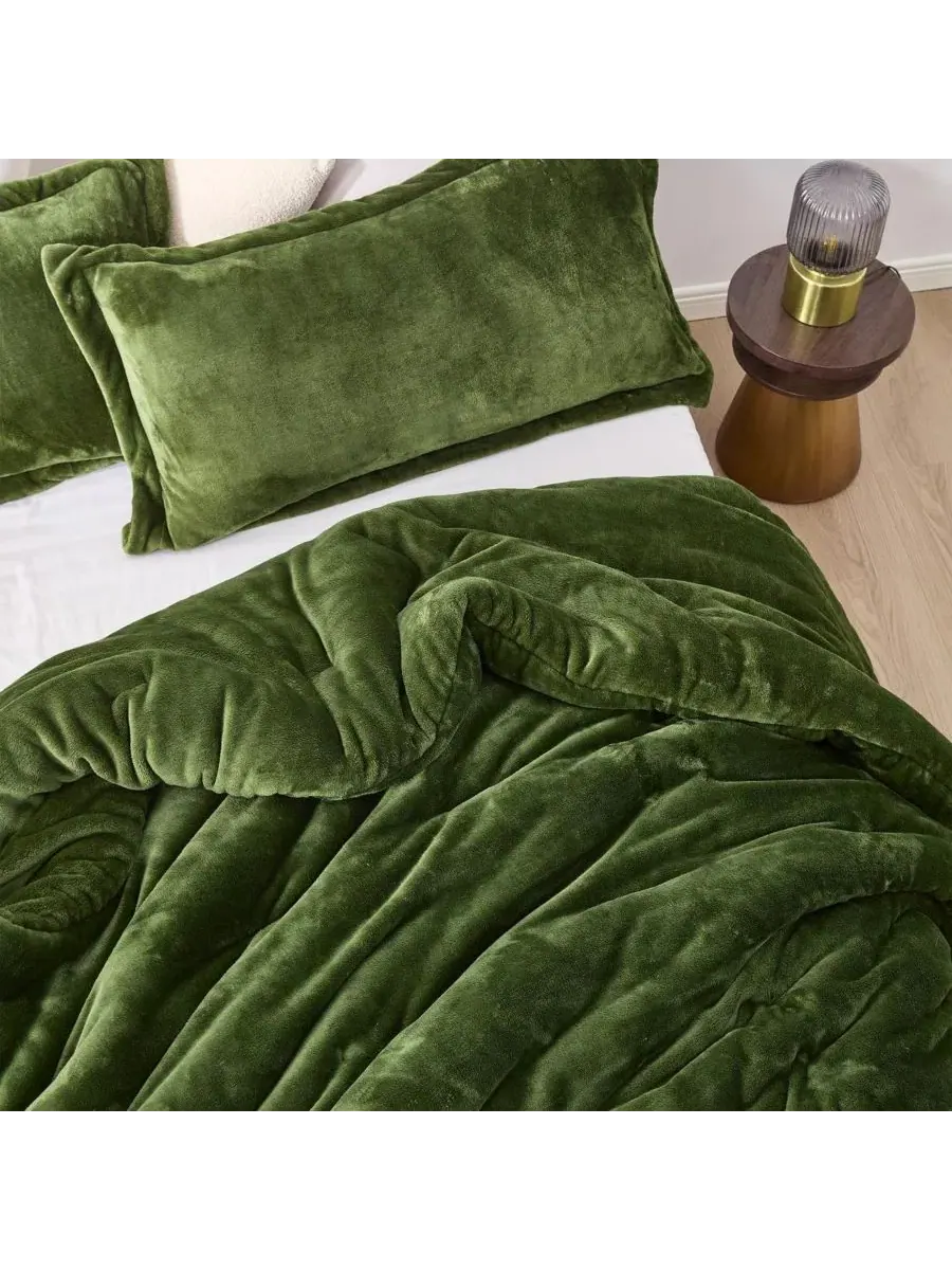 Комплект стеганого одеяла Me Sooo Comfy Coma Inducer, Pesto — изображение 3 из 5