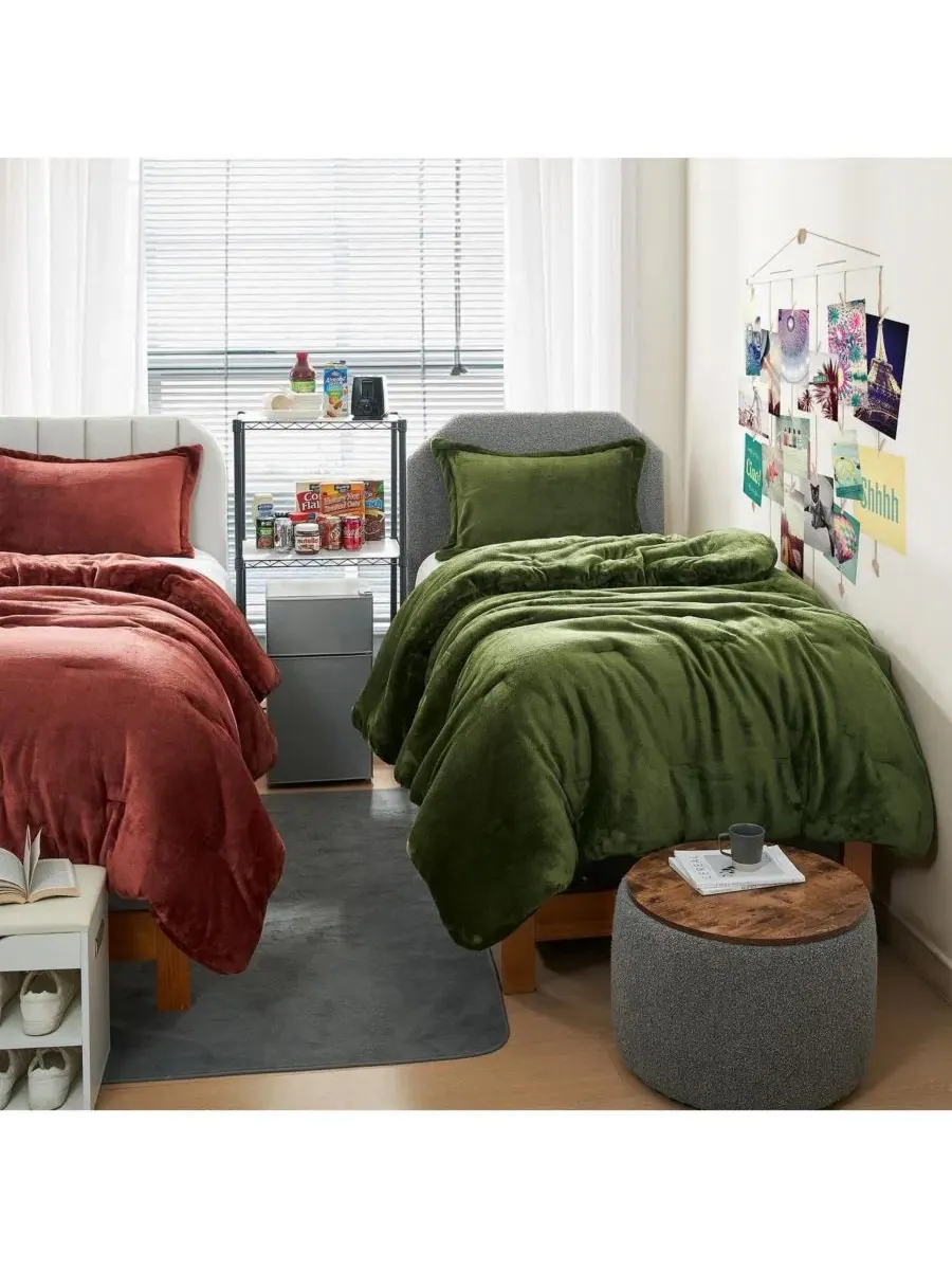 Комплект стеганого одеяла Me Sooo Comfy Coma Inducer, Pesto — изображение 5 из 5