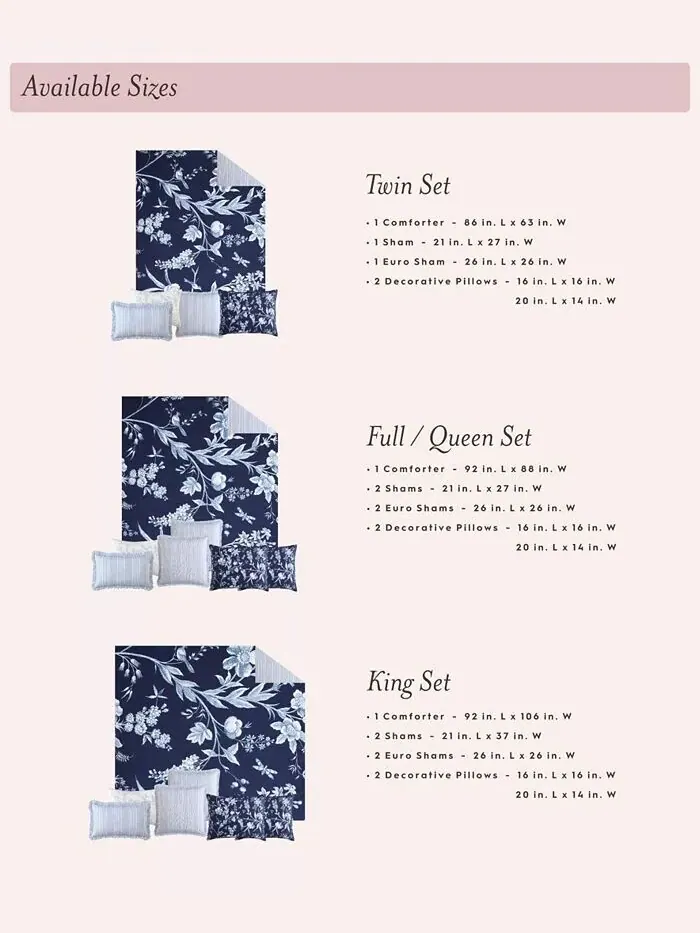 Наборы двусторонних пододеяльников из хлопка с вуалем Branch Toile Laura Ashley — изображение 12 из 14