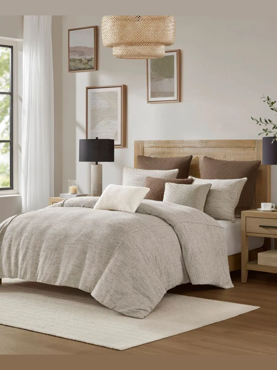 Комплект постельного белья Chapman Jacquard из 8 предметов, размер Queen Madison Park Signature — изображение 2 из 10