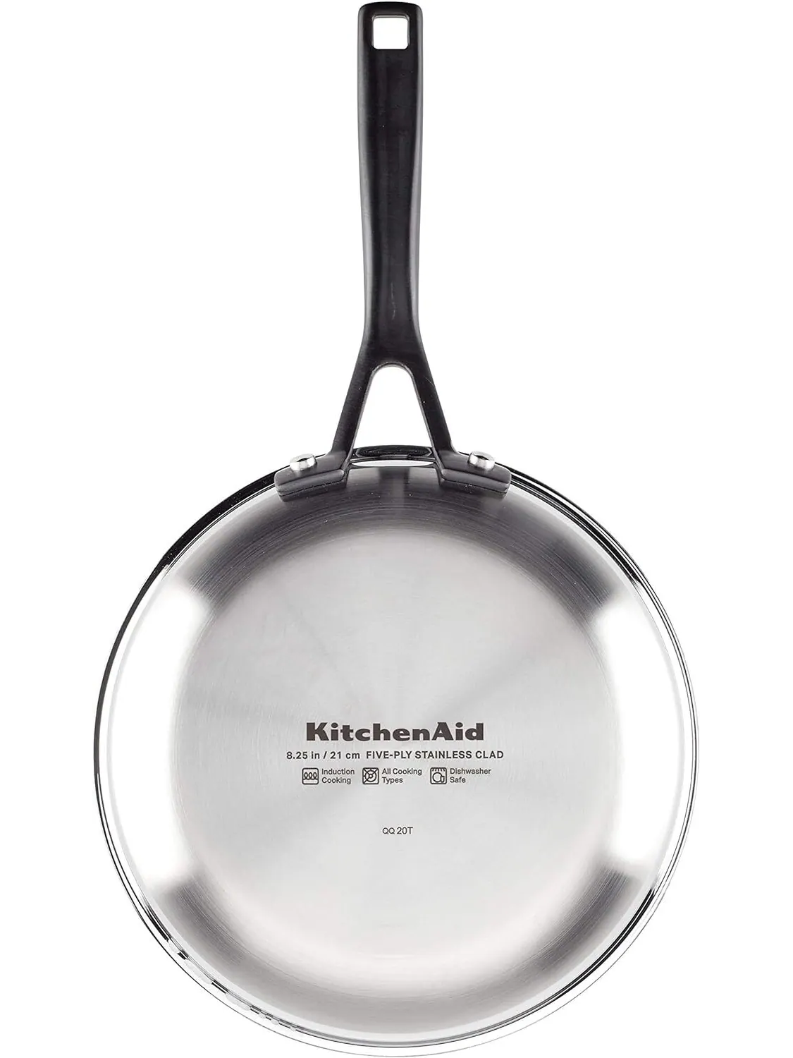Набор посуды KitchenAid 5-Ply Clad Stainless Steel, 10 предметов, глянцевая сталь — изображение 8 из 13