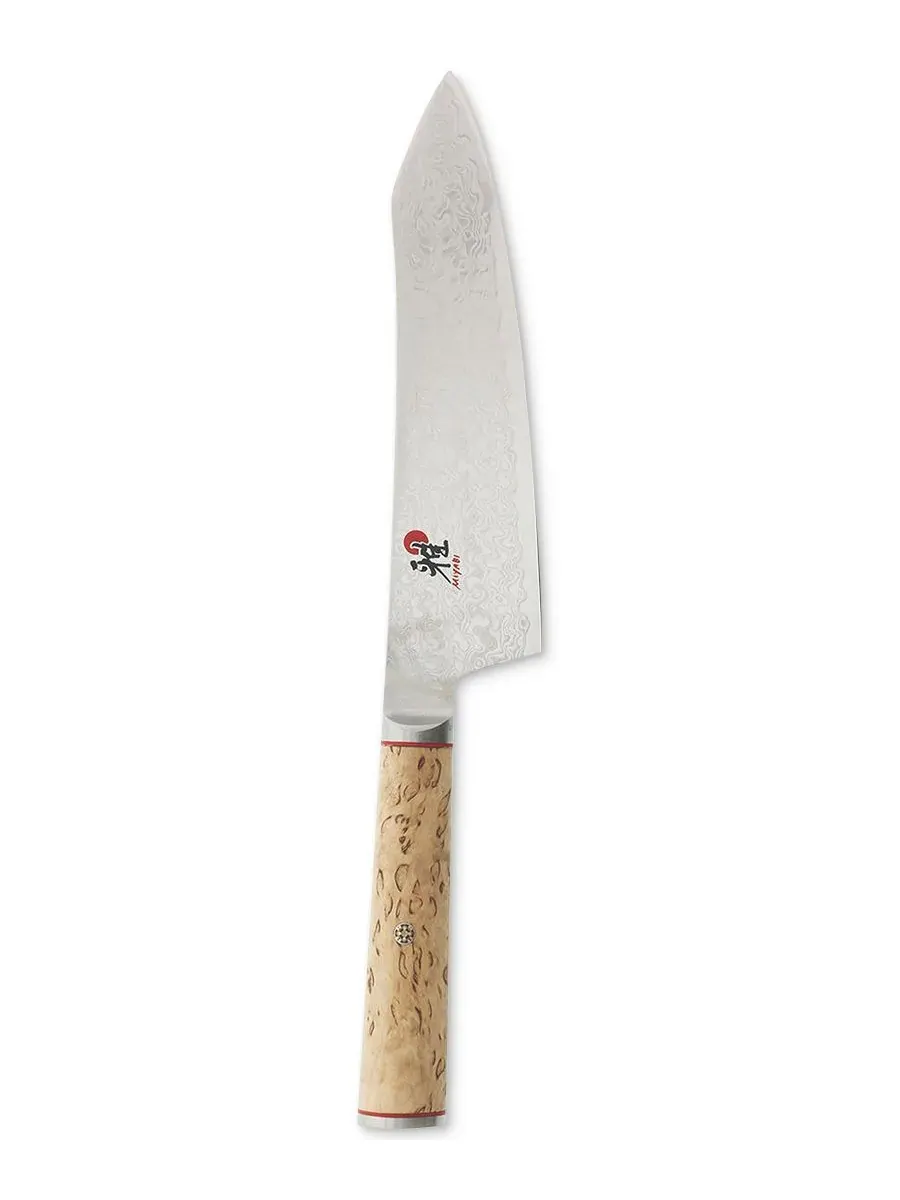 Нож Santoku Birchwood SG2 18 см с качающейся рукояткой Miyabi, Birchwood