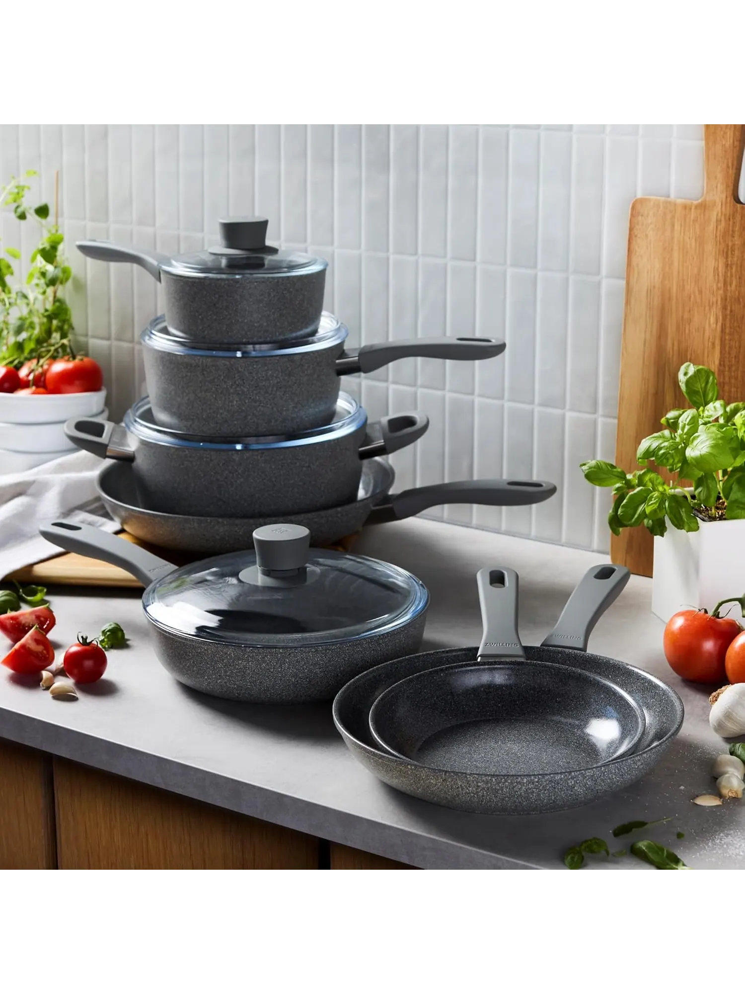 Набор посуды Zwilling Parma Plus Ceramic, 10 предметов — изображение 8 из 9