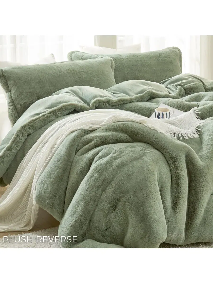 Комплект одеял Комфортер с подушками 1,100 Bunnies Coma Inducer Oversized Twin Comforter Set Plush — изображение 2 из 5