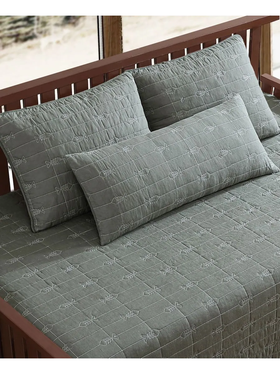 Комплект постельного белья Troutdale Solid из 4 предметов, для дивана-кровати Eddie Bauer, цвет — изображение 4 из 6