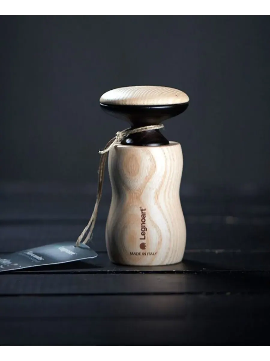 Сольно-перечная мельница Ashwood 11 см Legnoart, натуральное дерево — изображение 3 из 3