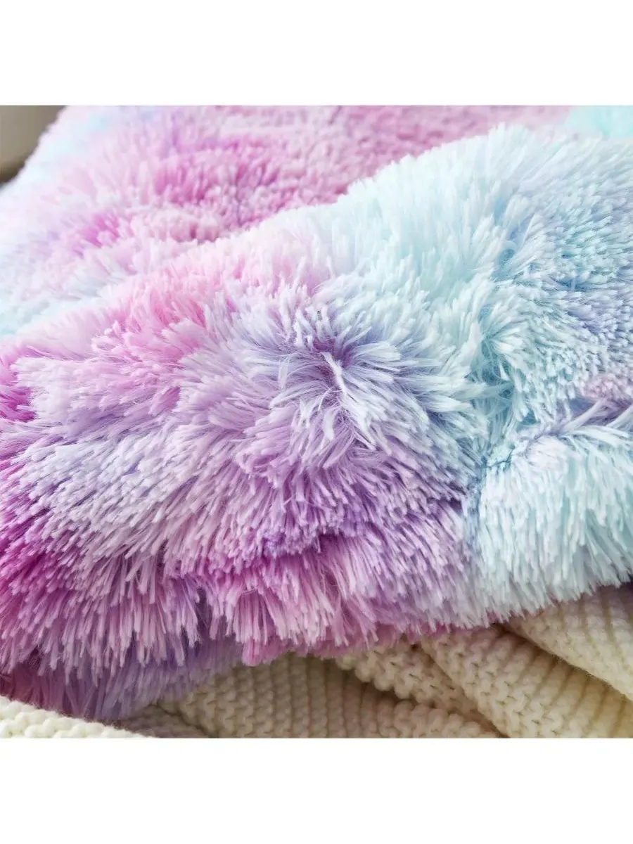 Комплект одеял Oversized Unicorn Dreamz Starburst Rainbow Purple, Twin XL Coma Inducer, Starburst — изображение 3 из 4