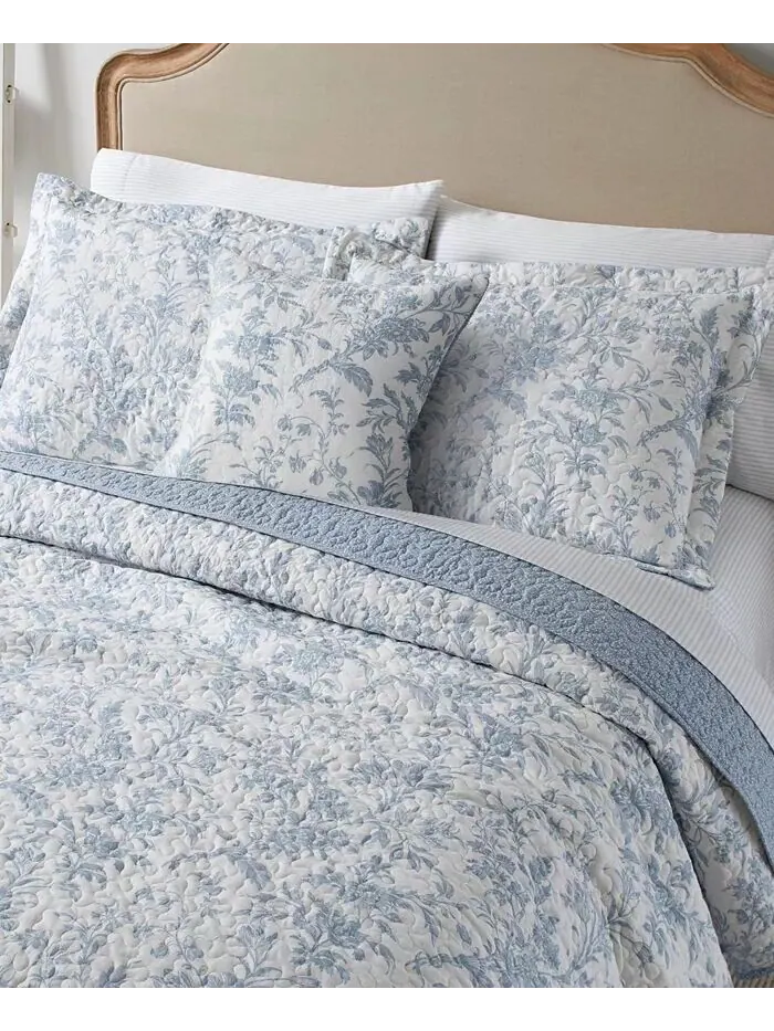 Двустороннее хлопковое одеяло Amberley Laura Ashley — изображение 7 из 12
