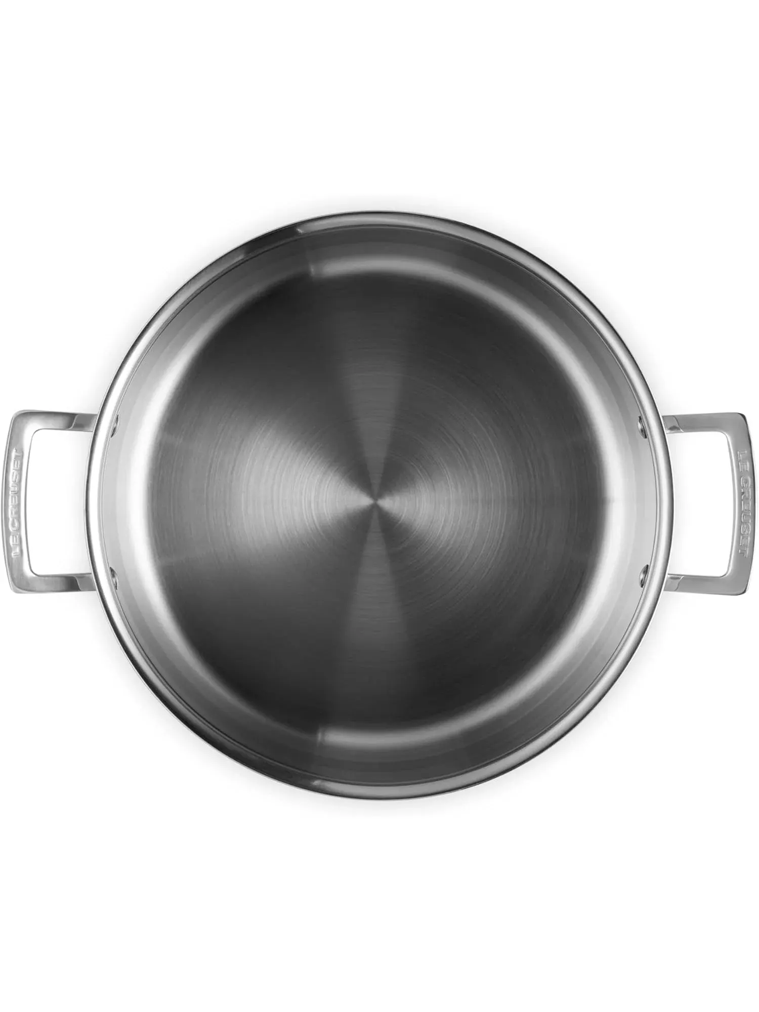 Кастрюля Le Creuset 3-Ply Stainless Steel, 9,5 л, 28 см, нержавеющая сталь — изображение 4 из 7