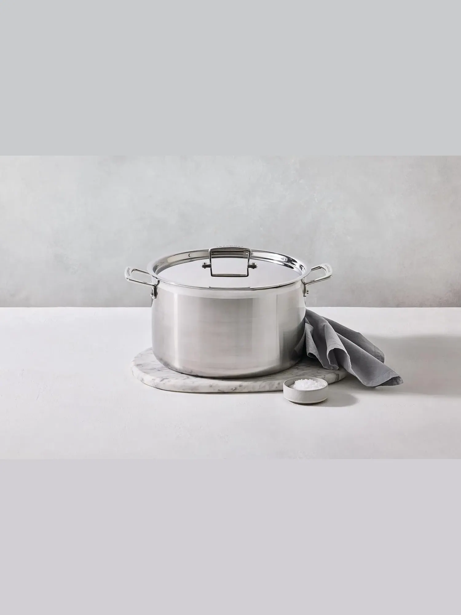 Кастрюля Le Creuset 3-Ply Stainless Steel, 9,5 л, 28 см, нержавеющая сталь — изображение 5 из 7