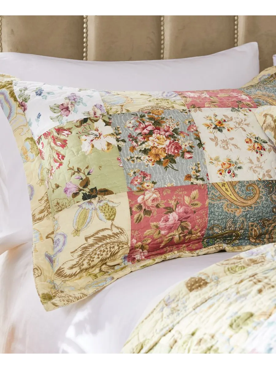 Комплект постельного белья Blooming Prairie Authentic Patchwork из 3 предметов, размер Full — изображение 2 из 4