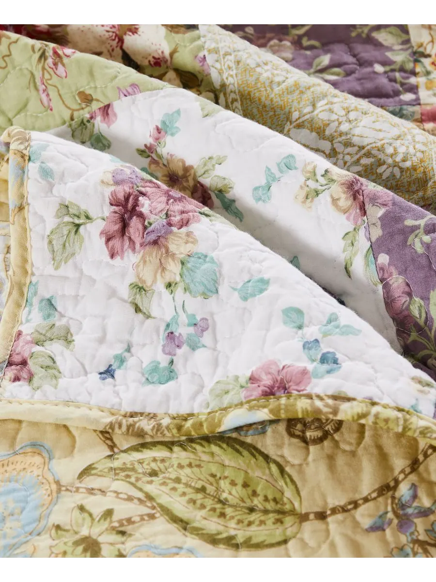 Комплект постельного белья Blooming Prairie Authentic Patchwork из 3 предметов, размер Full — изображение 4 из 4