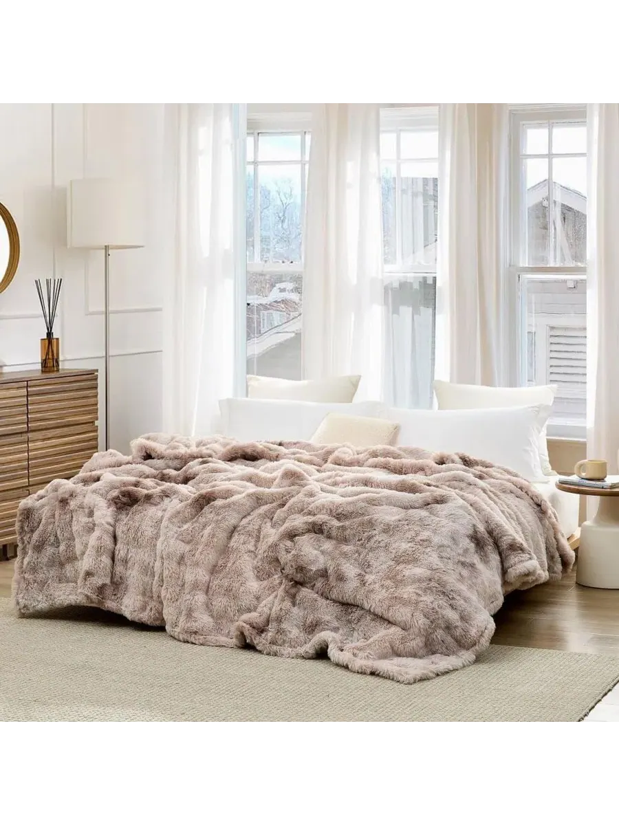 Плед Snowball Chunky Bunny Coma Inducer, Taupe Desert