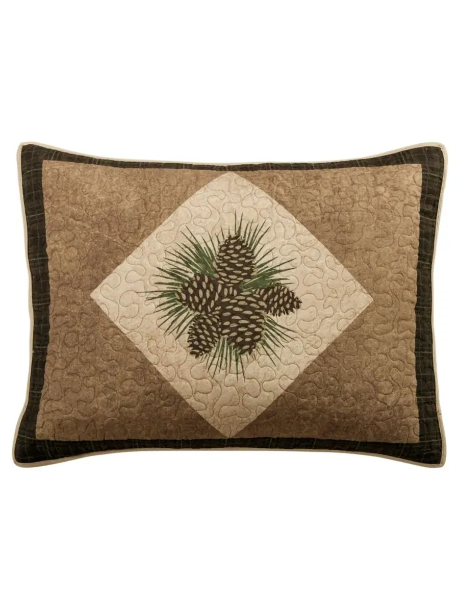 Стеганый комплект 3 предмета Antique-Like Pine, King Donna Sharp, Antique-Like Pine — изображение 2 из 2