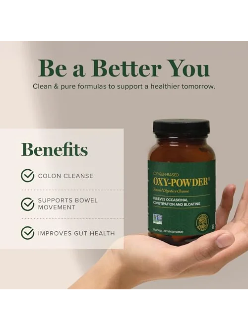 Global Healing Oxy-Powder Очистка кишечника 60 капсул — 4