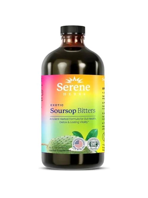 Serene Herbs Soursop Bitters — травяной тоник для очищения организма — 1