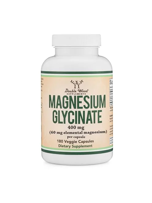 Double Wood Magnesium Glycinate 400 мг, 180 капсул — 1
