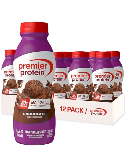 Premier Protein протеиновый коктейль со вкусом шоколада, 30 г белка, 12 шт. — 1