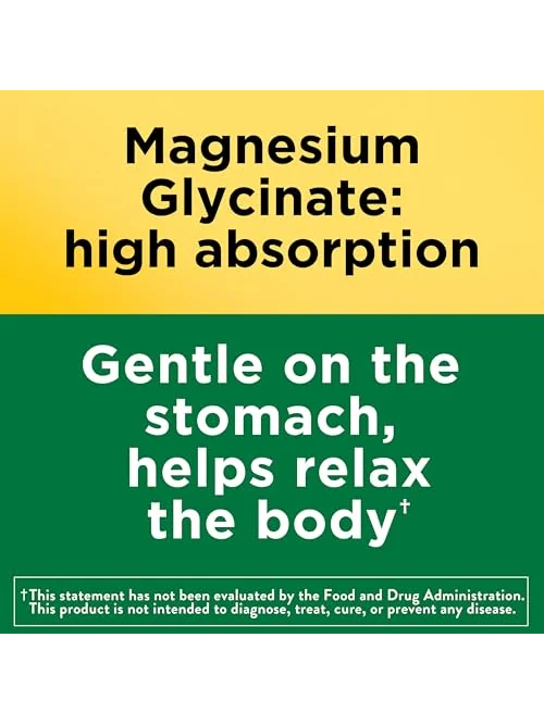 Nature Made Magnesium Glycinate — магний глицинат 200 мг — 3