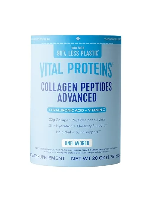 Vital Proteins Коллагеновый порошок Advanced с гиалуроновой кислотой и витамином C — 1