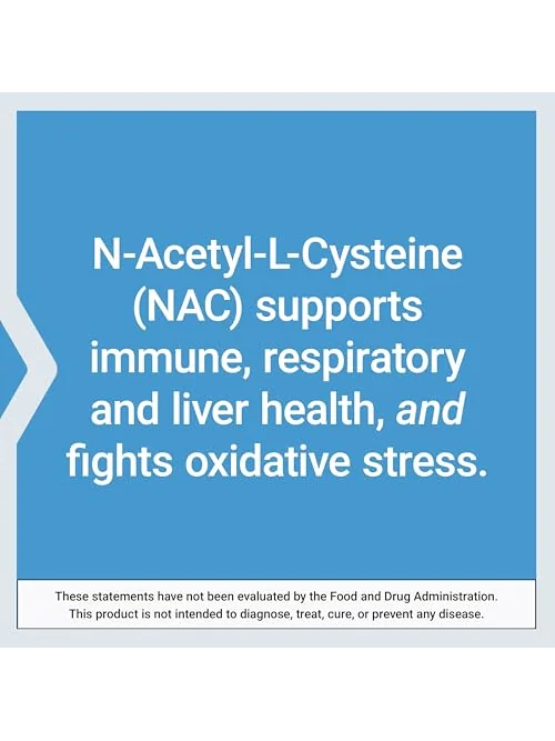 Life Extension NAC 600 мг, N-ацетилцистеин, 60 капсул — 6