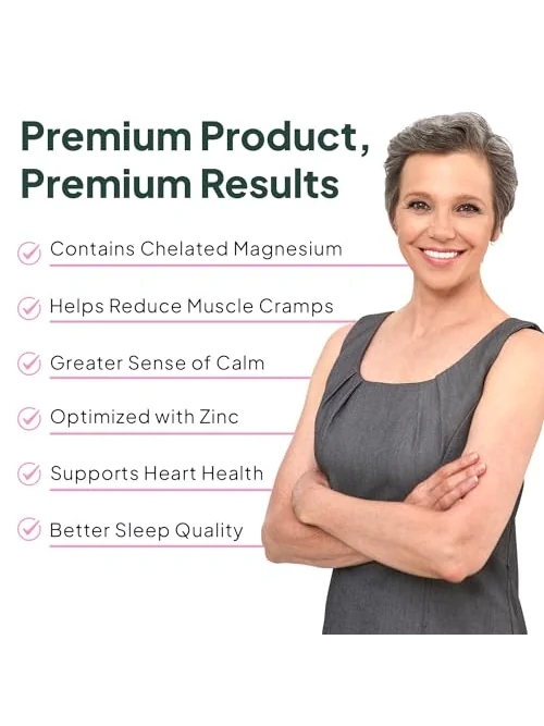 Магния глицинат с цинком Organics Ocean, 90 капсул — 4