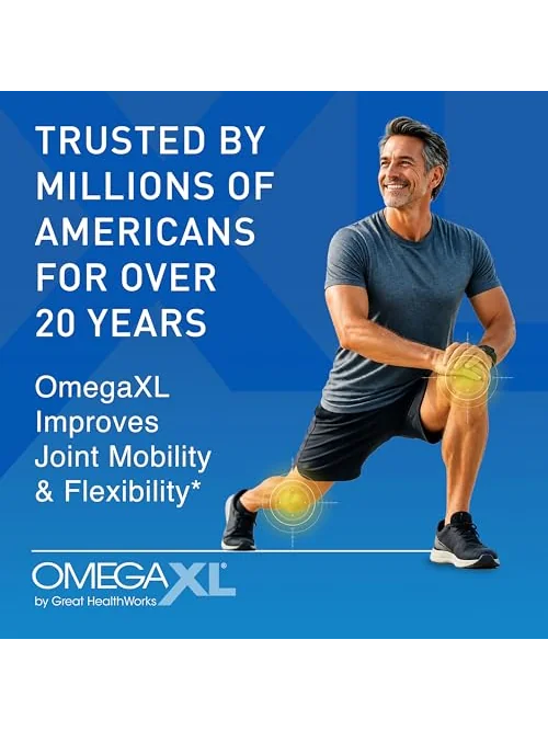 OmegaXL добавка для суставов и мышц + VitaminXL D3 5000 МЕ, 2 упаковки — 5