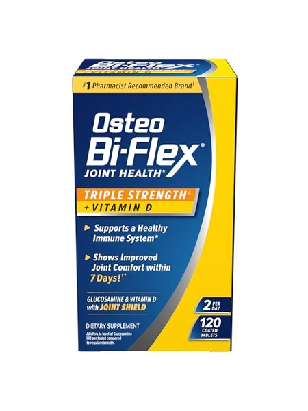 Osteo Bi-Flex Triple Strength с витамином D для суставов, 120 таблеток