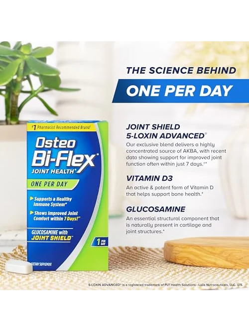 Osteo Bi-Flex One Per Day с витамином D для суставов, 60 таблеток — 6