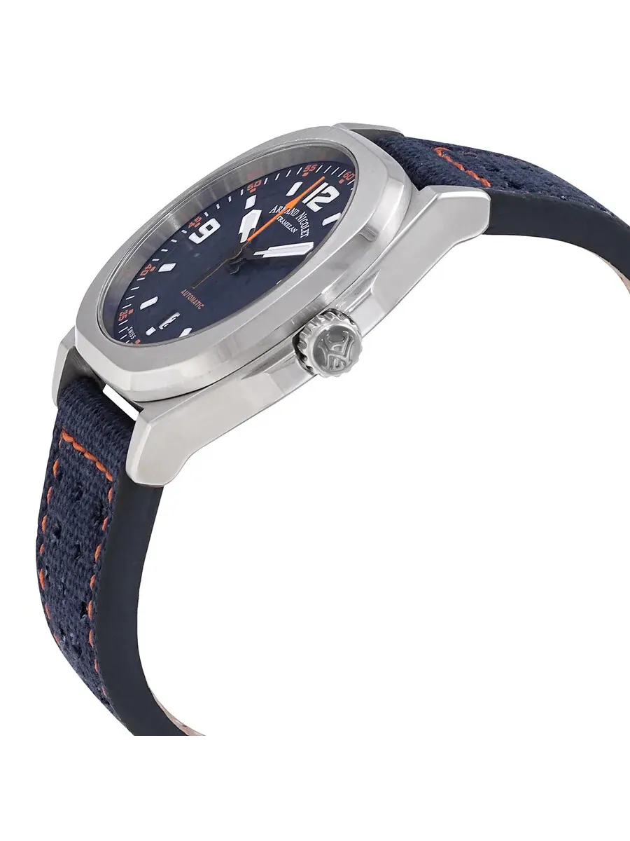 Мужские часы Armand Nicolet JH9 Automatic с темно-синим циферблатом A660HAA-BO-P0668BO8 — изображение 2 из 3
