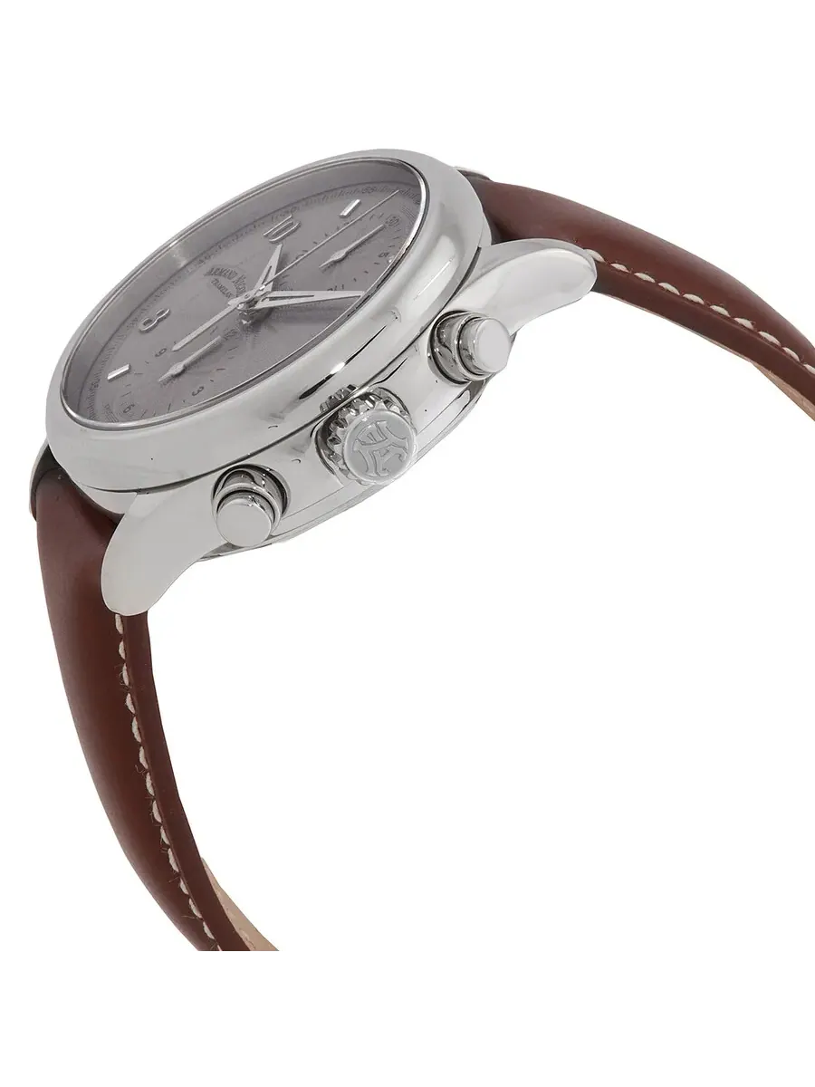 Мужские часы Armand Nicolet M02-4 Хронограф Автоматические с серым циферблатом A844AAA-GR-P140MR2 — изображение 2 из 3