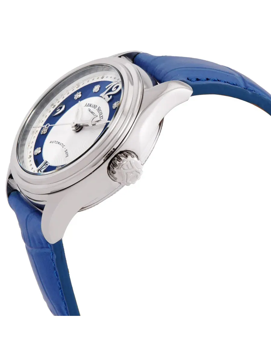 Женские автоматические часы Armand Nicolet M03-3 Diamond A151BAA-AK-P882LV8 — изображение 2 из 3, оттенок серебряный
