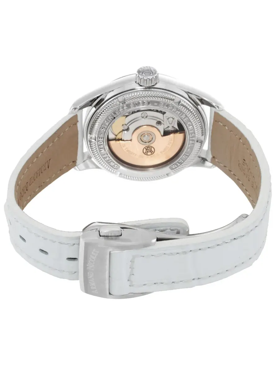 Женские автоматические часы Armand Nicolet M03-3 Diamond A151BAA-AN-P882BC8 — изображение 3 из 3, оттенок серебряный