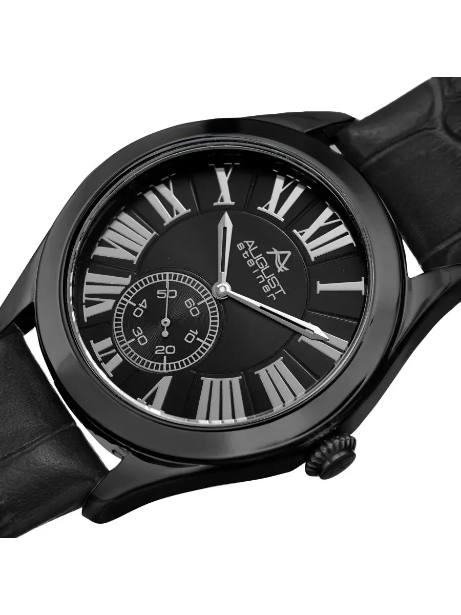 Мужские часы August Steiner Quartz с черным циферблатом AS8203BK — изображение 2 из 4, оттенок черный