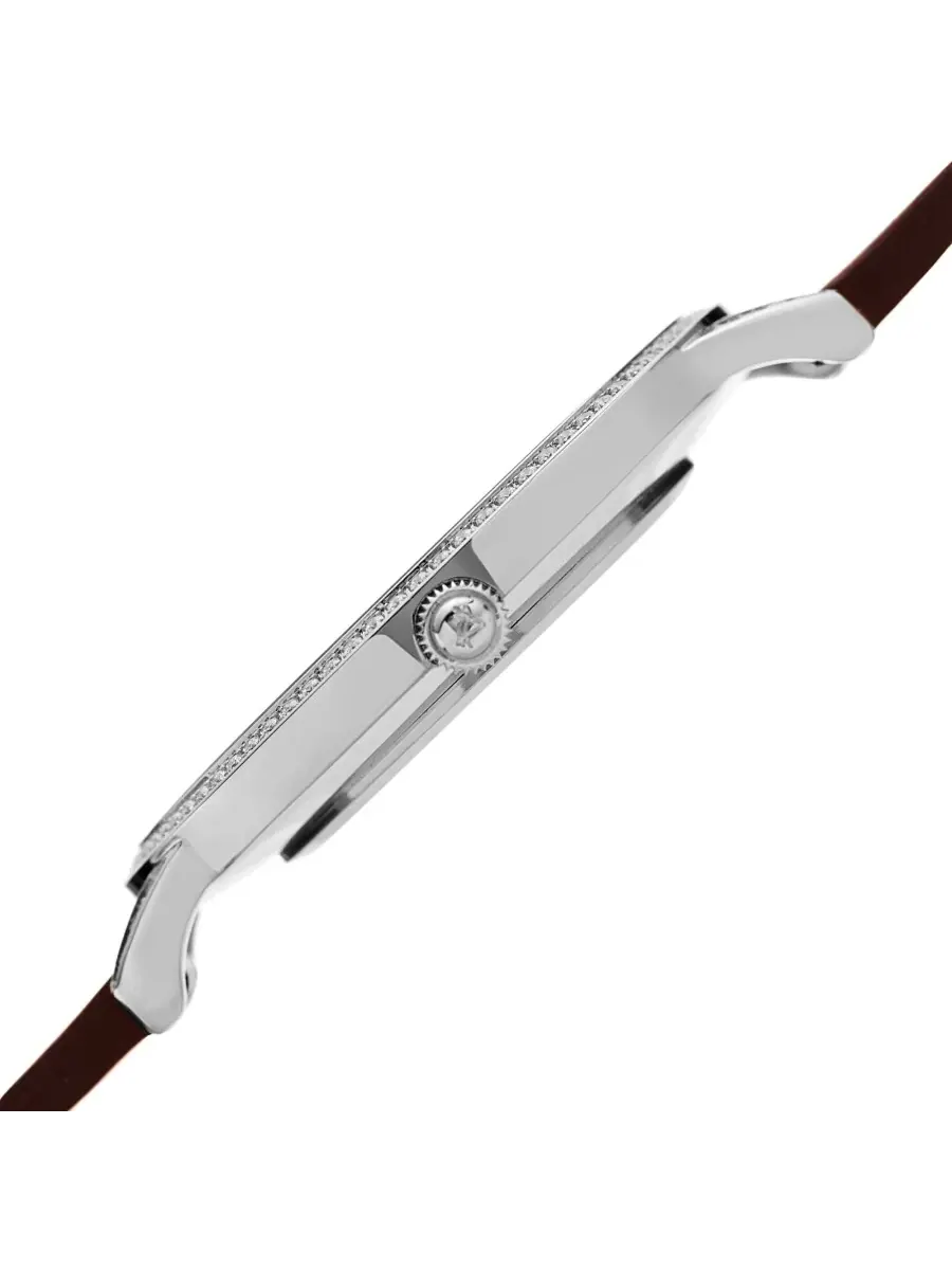 Мужские кварцевые часы August Steiner Crystal с синим циферблатом AS8273BRBU — изображение 3 из 4, оттенок серебряный