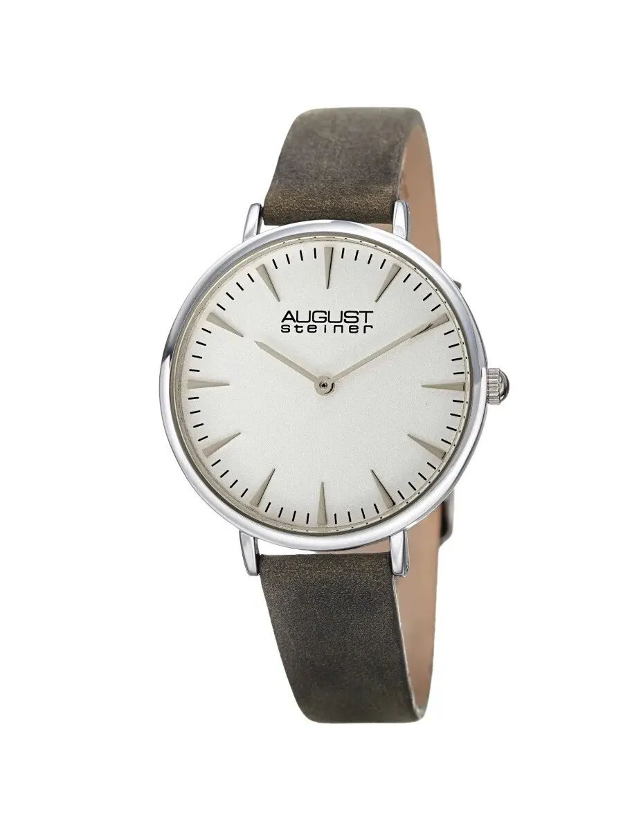 Женские часы August Steiner Quartz с белым циферблатом AS8187GY