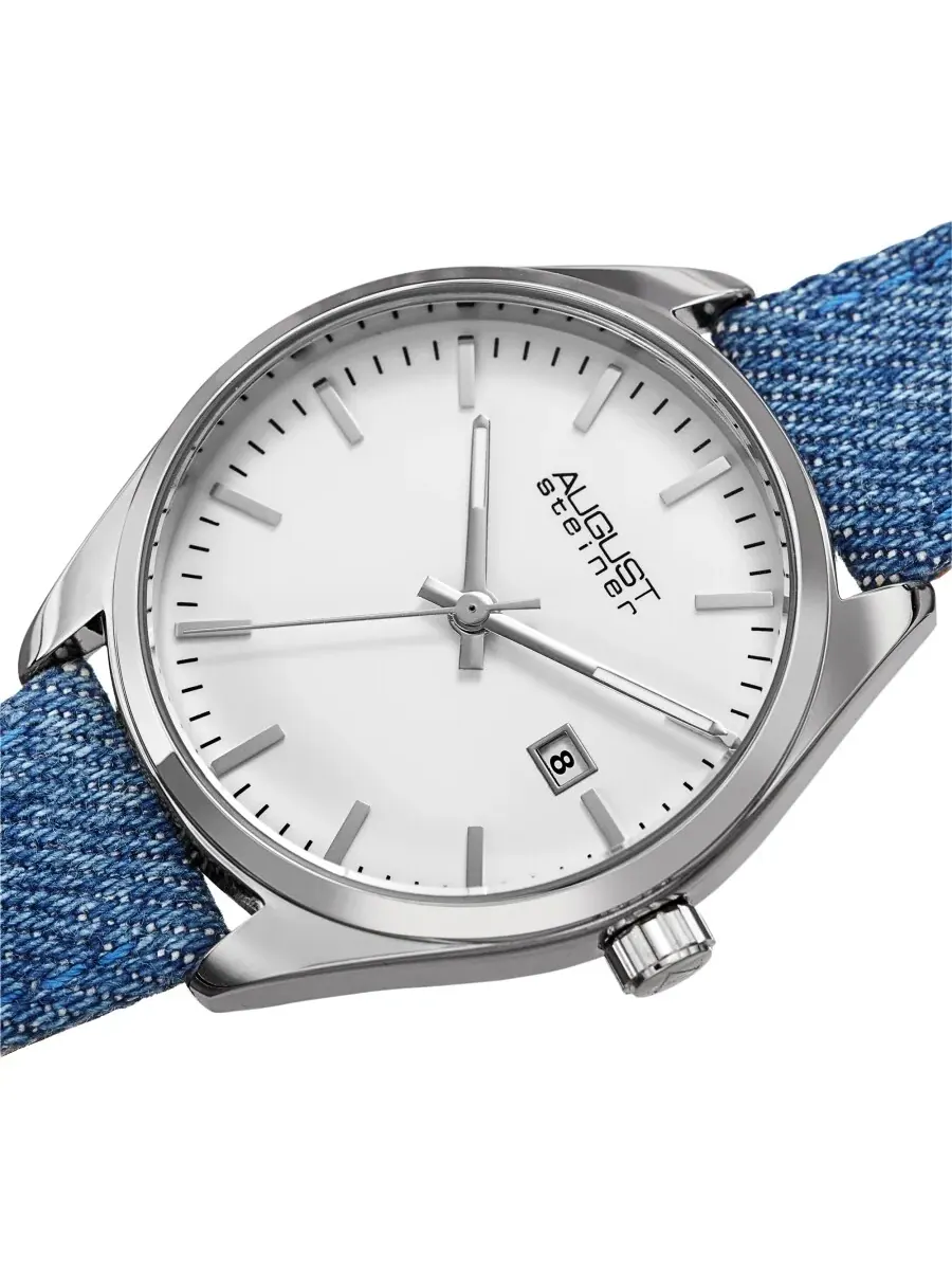 Женские часы August Steiner Quartz с белым циферблатом AS8266SS — изображение 2 из 4, оттенок серебряный