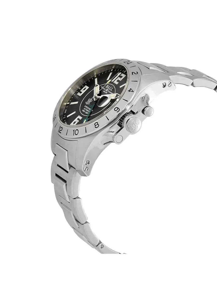 Мужские часы Ball Engineer Hydrocarbon Magnate GMT Automatic с черным циферблатом GM2098C-SCAJ-BK — изображение 2 из 3