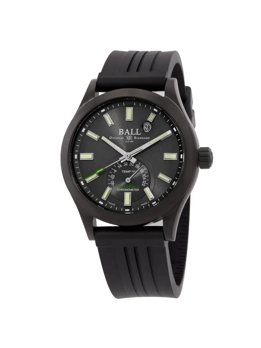 Наручные часы Ball Engineer III Endurance 1917 TMT Automatic с серым циферблатом NT2222C-P2C-GYF — черный