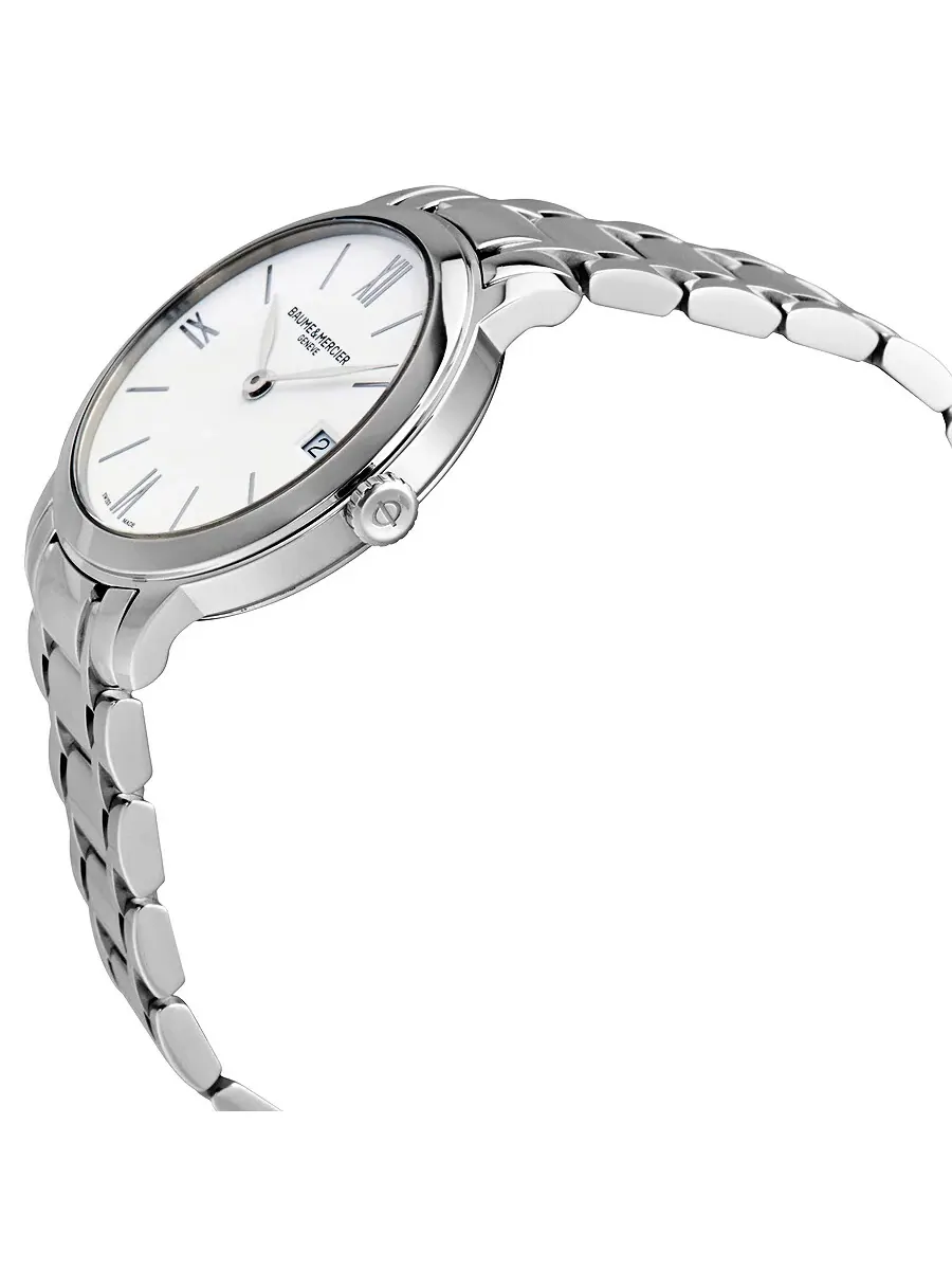Женские часы Baume and Mercier Classima с белым циферблатом M0A10335 Baume et Mercier — изображение 2 из 3