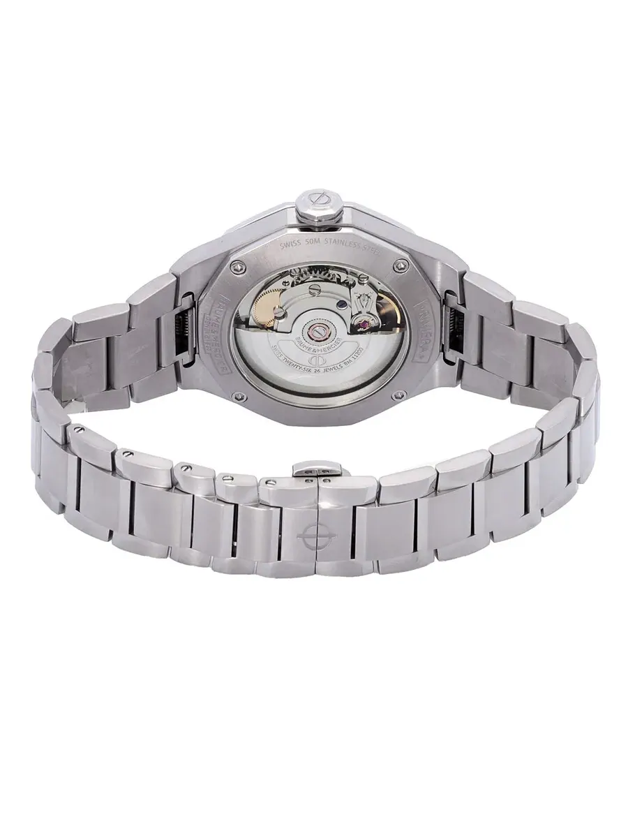 Женские автоматические часы Baume et Mercier M0A10615 — изображение 3 из 3, оттенок серебряный