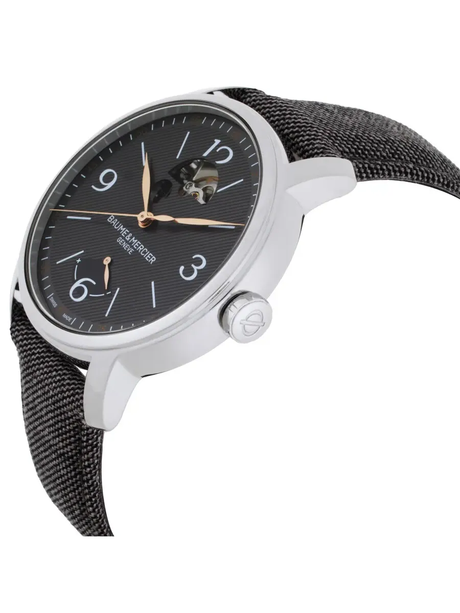 Мужские автоматические часы Baume et Mercier Classima с серым циферблатом M0A10718 — изображение 2 из 3, оттенок серебряный