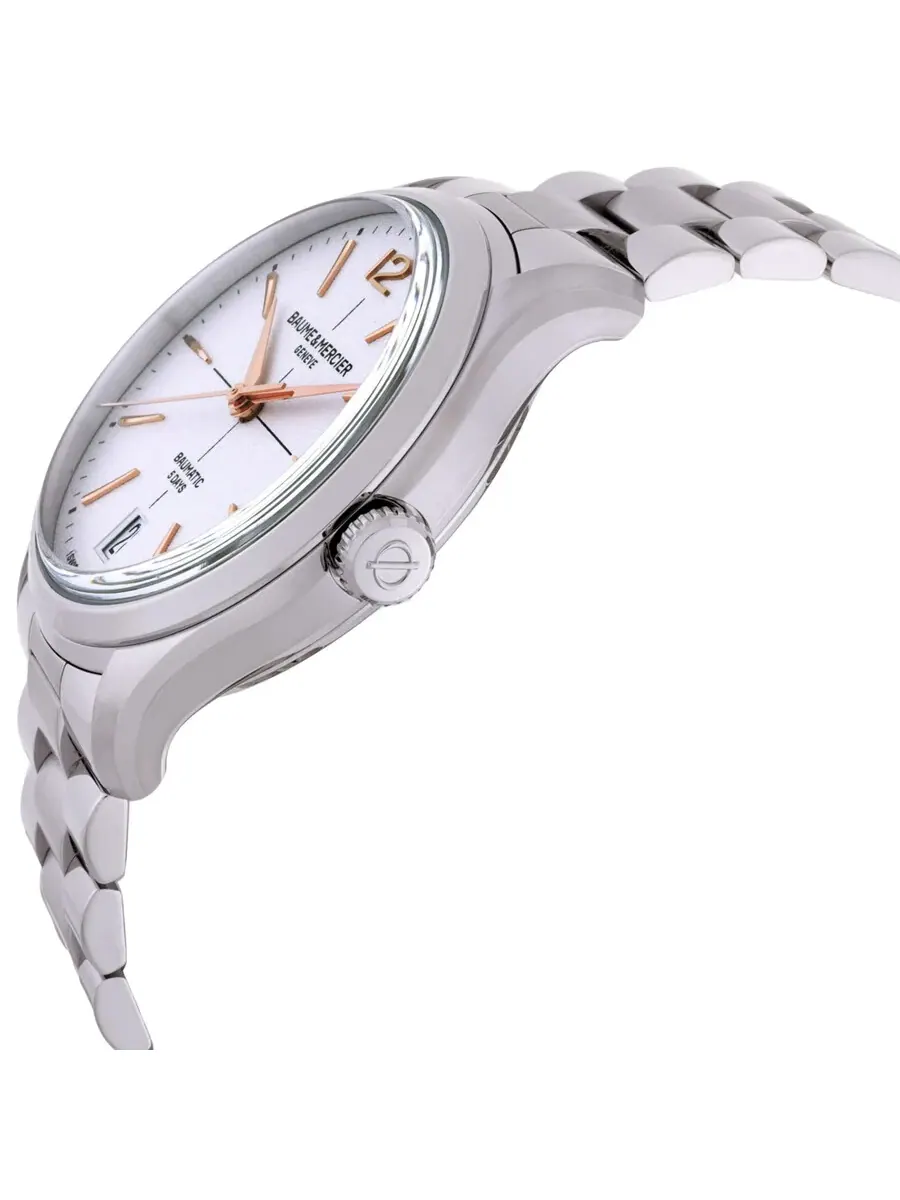 Мужские часы Baume et Mercier Clifton Automatic 10793 — изображение 2 из 3, оттенок серебряный