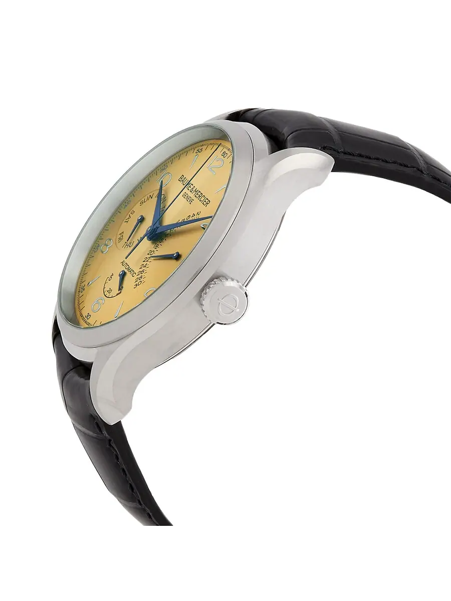Мужские часы Baume et Mercier Clifton с шампанским циферблатом M0A10189 — изображение 2 из 3, оттенок серебряный